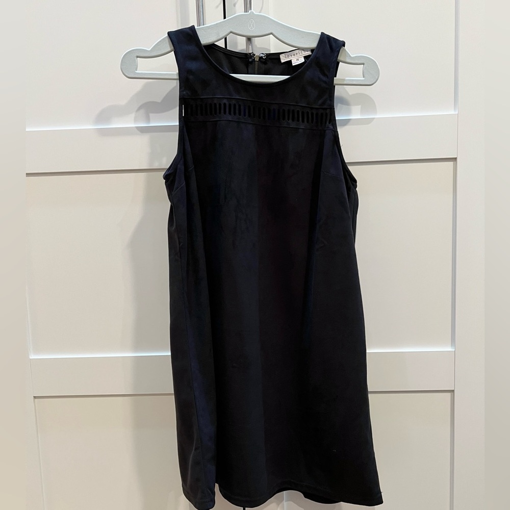 Little black cutout dress